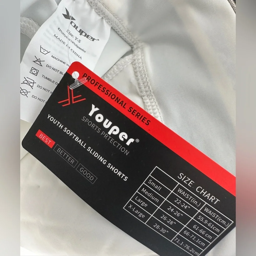 Youth Softball Sliding Shorts